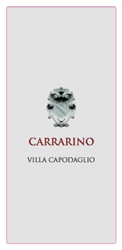 Etichetta del vino Carrarino Villa Capodaglio